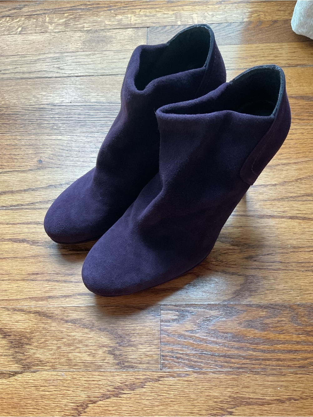 Stuart Weitzman Bluster Concord Suede Heels